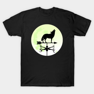 Wolf Moon Weathervane T-Shirt